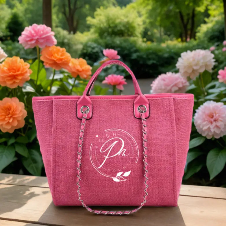 Pink Posh Mommies Tote  (Pre-Order)-(SHIPS 6/2-6/5) Posh Mommies