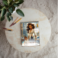 Posh Mommies Coloring Book Vol 1. Adult Coloring Book